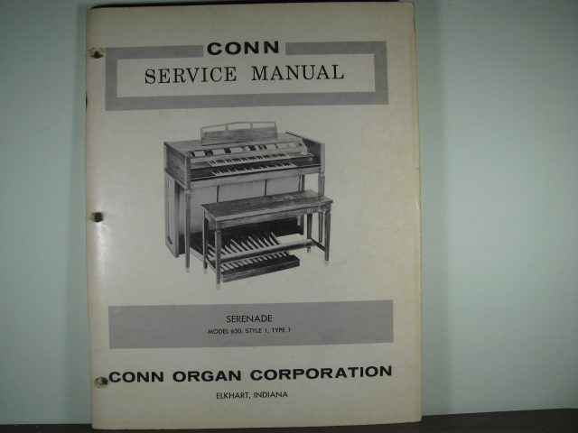 630 Type 1 -Conn Serenade Service Manual