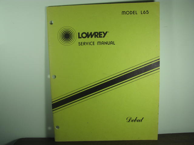 L-65-Debut-Service Manual