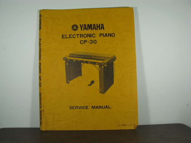 CP-30 Electronic Piano - Service Manual