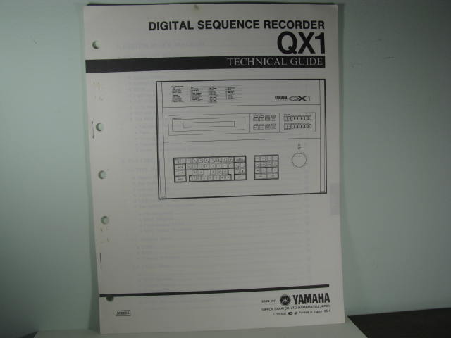 QX1-Digital Sequencer Recorder--Technical Guide