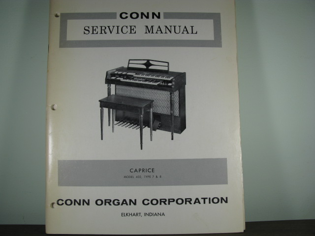 432 Conn Caprice/Minuet Service Manual - Click Image to Close