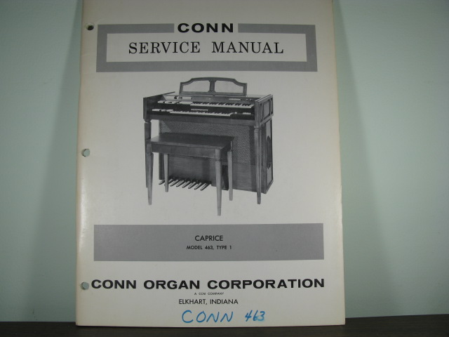 463 Conn Caprice Service Manual - Click Image to Close