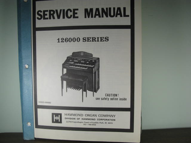 126000 Series Romance Service Manual 126000 Series Romance Service Manual