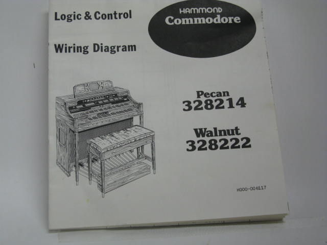 Logic & Control Wiring Diagram for 328214/222