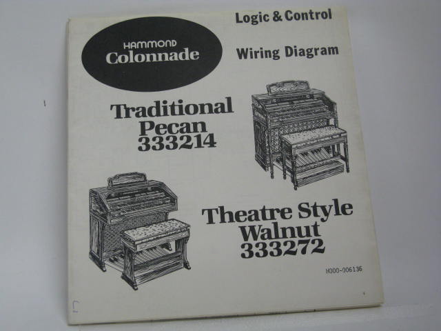 Logic & Control Wiring Diagram for 333214-HO-6136