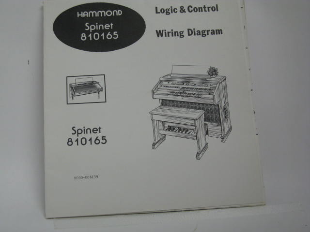 810165-Spinet HOOO-006138 Service Manual