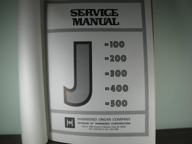 j-100/200/300/400/500 Service Manual