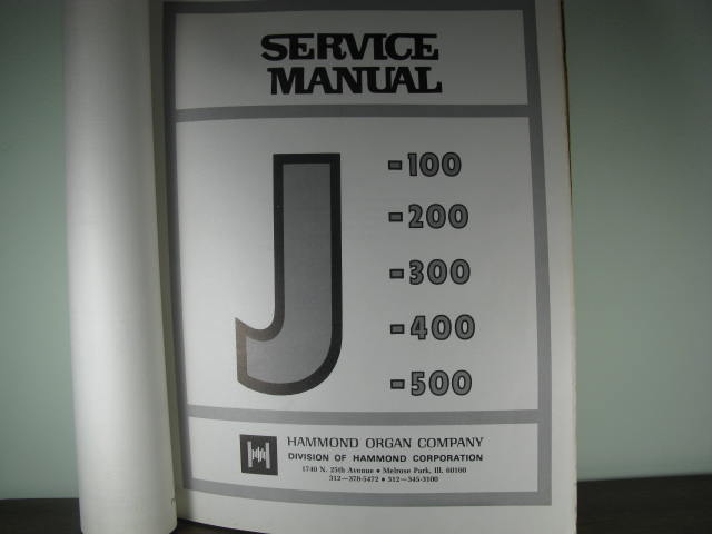 j-100/200/300/400/500 Service Manual