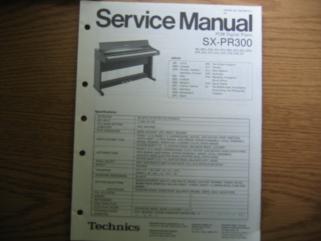 SX-PR300 - PCM Digital Piano - Click Image to Close