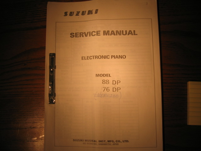 88DP/76DP-Suzuki/Hamm Electronic Piano SM