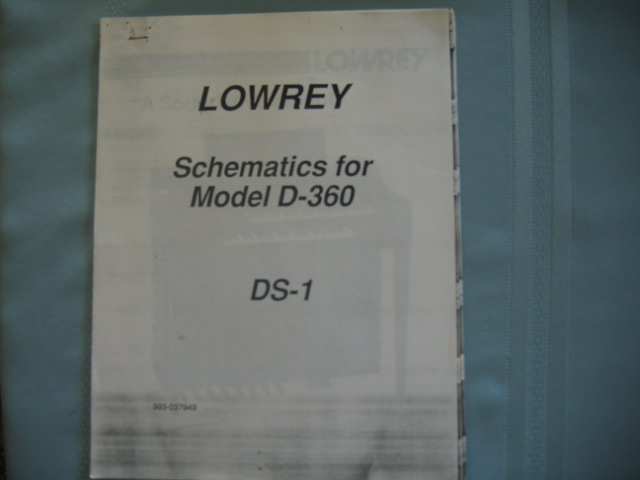 DS-1, (D360) Service schematics DS-1, (D360) Service schematics