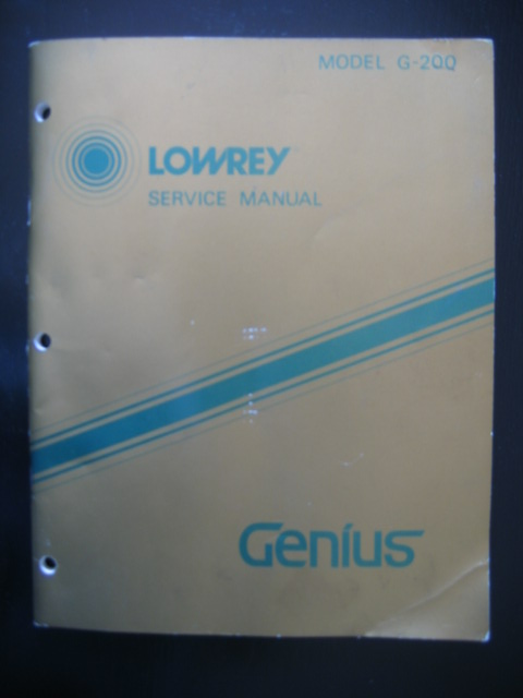 G200 Genius Service Manual G200 Genius Service Manual