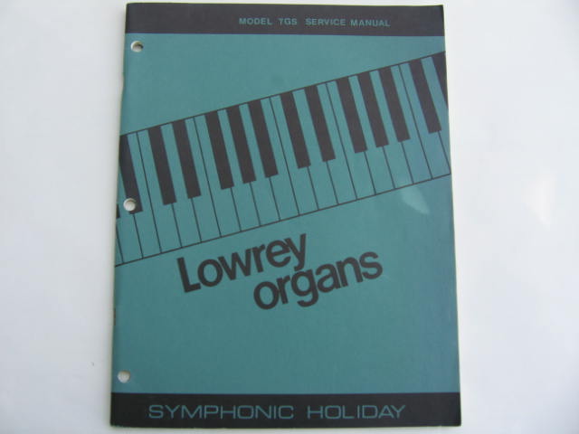 TGS- Symphonic Holiday Service Manual