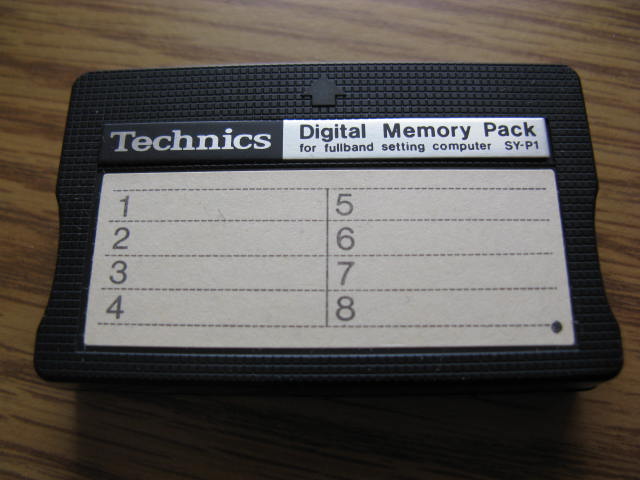 Technics - SY-P1--Digital Memory Pack