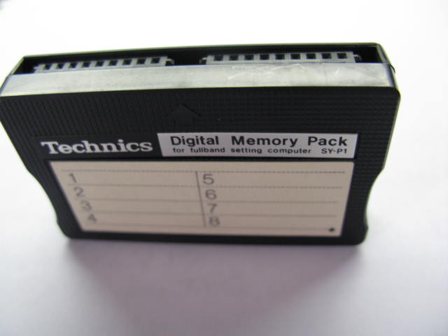 Technics - SY-P1--Digital Memory Pack - Click Image to Close