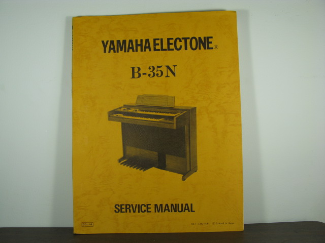 B-35N Electone Service Manual
