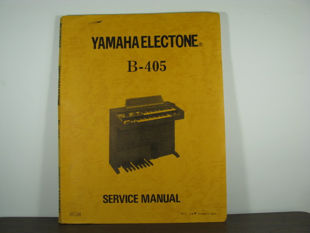 B-405 Electone Service Manual