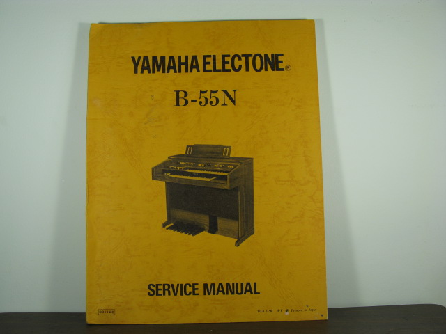 B-55 Electone Service Manual - Click Image to Close