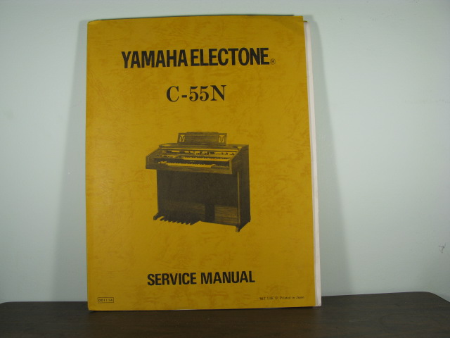 C55,C55N Electone Service Manual