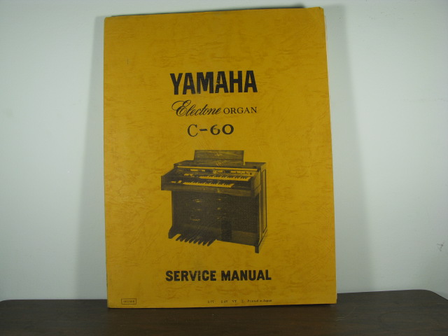 C-60 Electone Service Manual