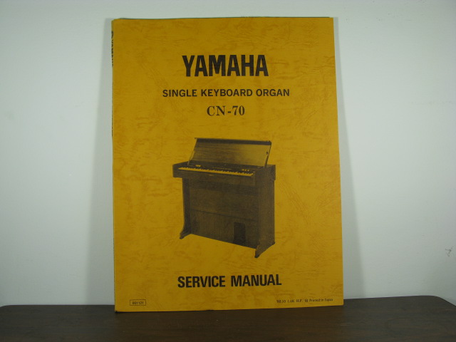 CN-70 Electone Service Manual