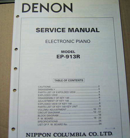 EP-913R Electronic Piano EP-913R Electronic Piano
